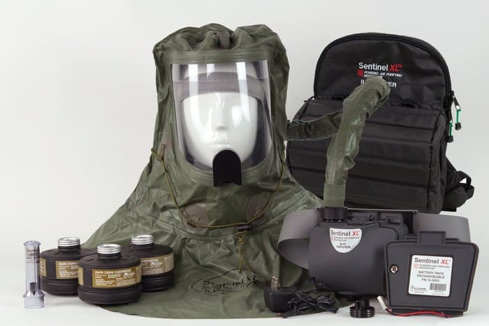 Sentinel XL CBRN Backpack PAPR System with Rechargeable NiMH Battery - Image 1